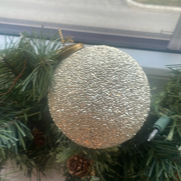Restoration Hardware Other - RH Christmas Ball Silver Ornament
